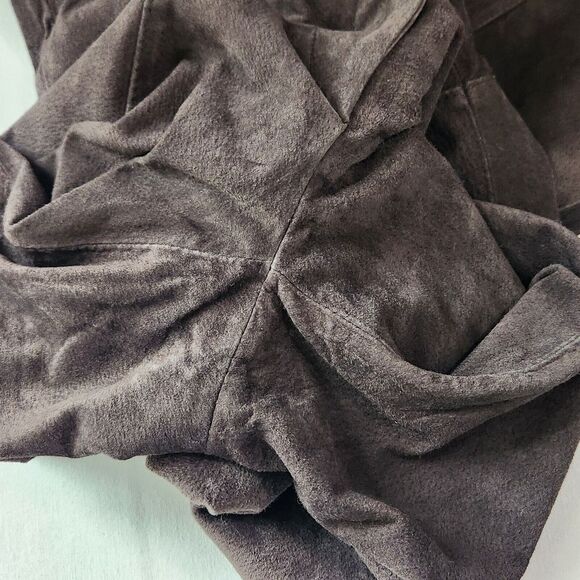 Wilsons Leather Vintage Womens 6 Tall Suede Leather Boot Pants Brown Motorcycle - Picture 6 of 7